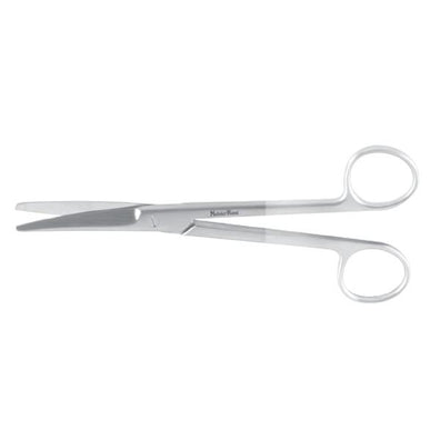 Scissors Dissecting Mayo Meister-Hand 6-3/4" Beveled Curved Standard TC Ea